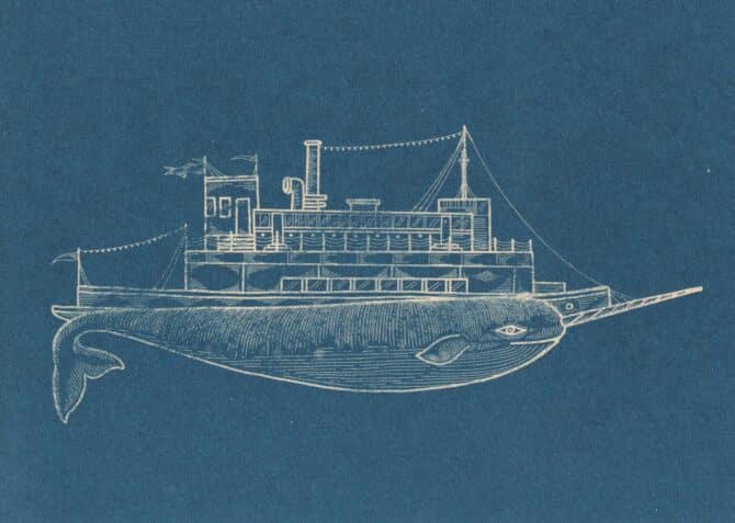 Whaleboats Postcard Sold Separately With Free Shipping