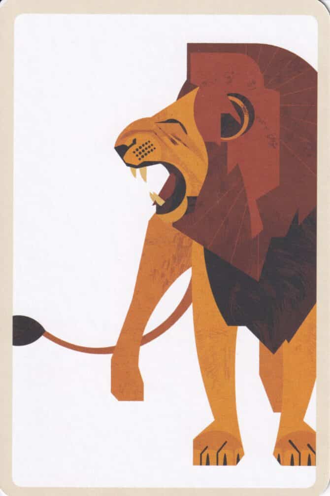 Lion Illustrated Postcard