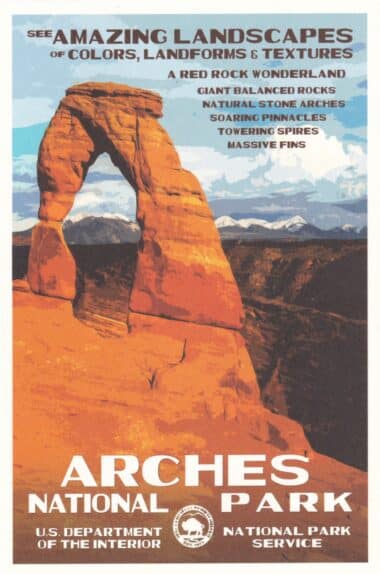 Arches National Park Postcard