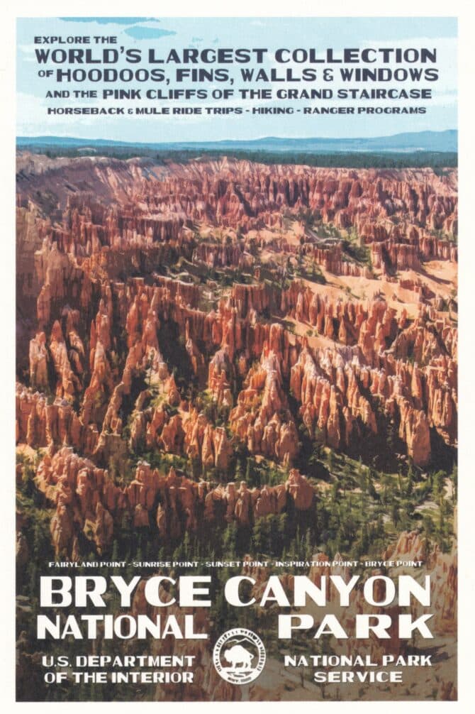 Bryce Canyon National Park Postcard
