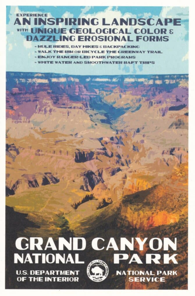 Grand Canyon National Park Postcard