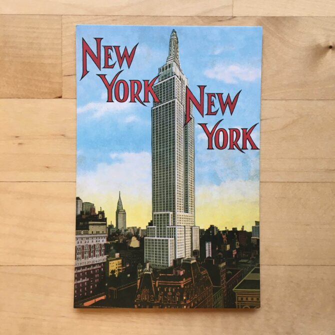 New York Skyscraper Postcard