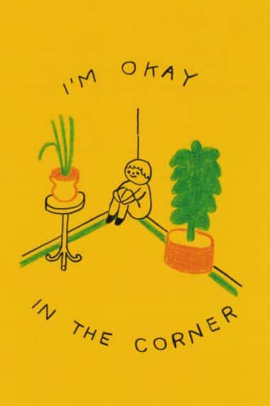 Okay in the Corner Postcard by Hiller Goodspeed