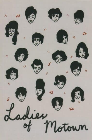 Ladies of Motown Detroit Michigan Postcard