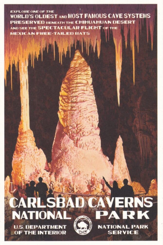 Carlsbad Caverns National Park Postcard