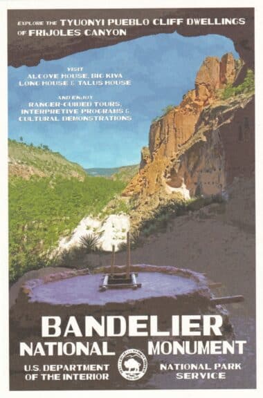 Bandelier National Monument Postcard