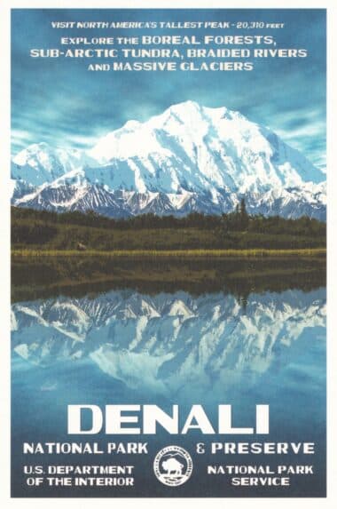 Denali National Park & Preserve Postcard