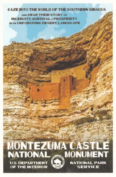 Montezuma Castle National Monument Postcard