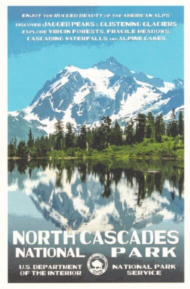 North Cascades National Park Postcard