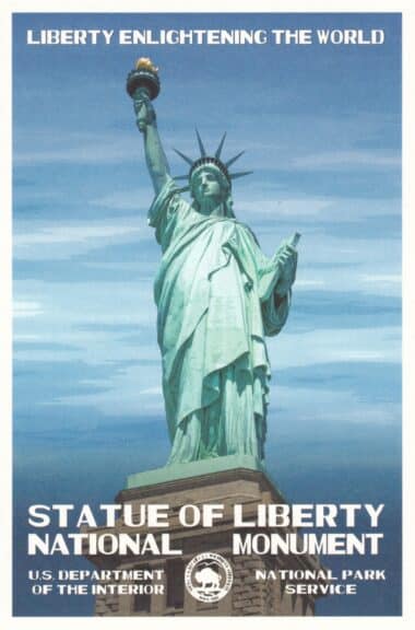 Statue of Liberty National Monument Postcard