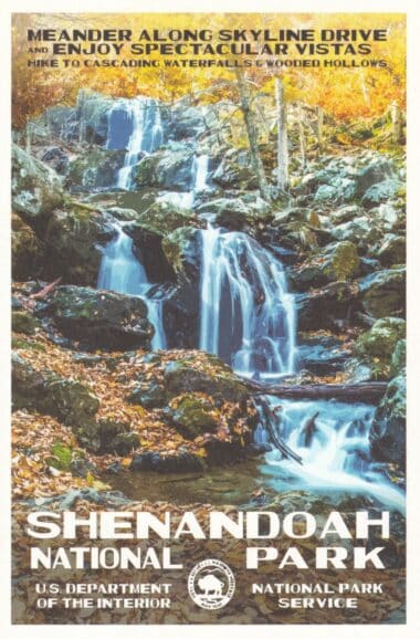 Shenandoah National Park Postcard