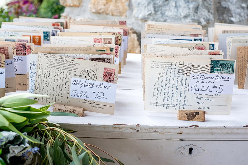 10 Creative Ways to Use Postcards In Your Wedding The Postcard Maven