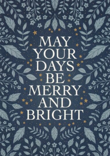 Merry & Bright Postcard
