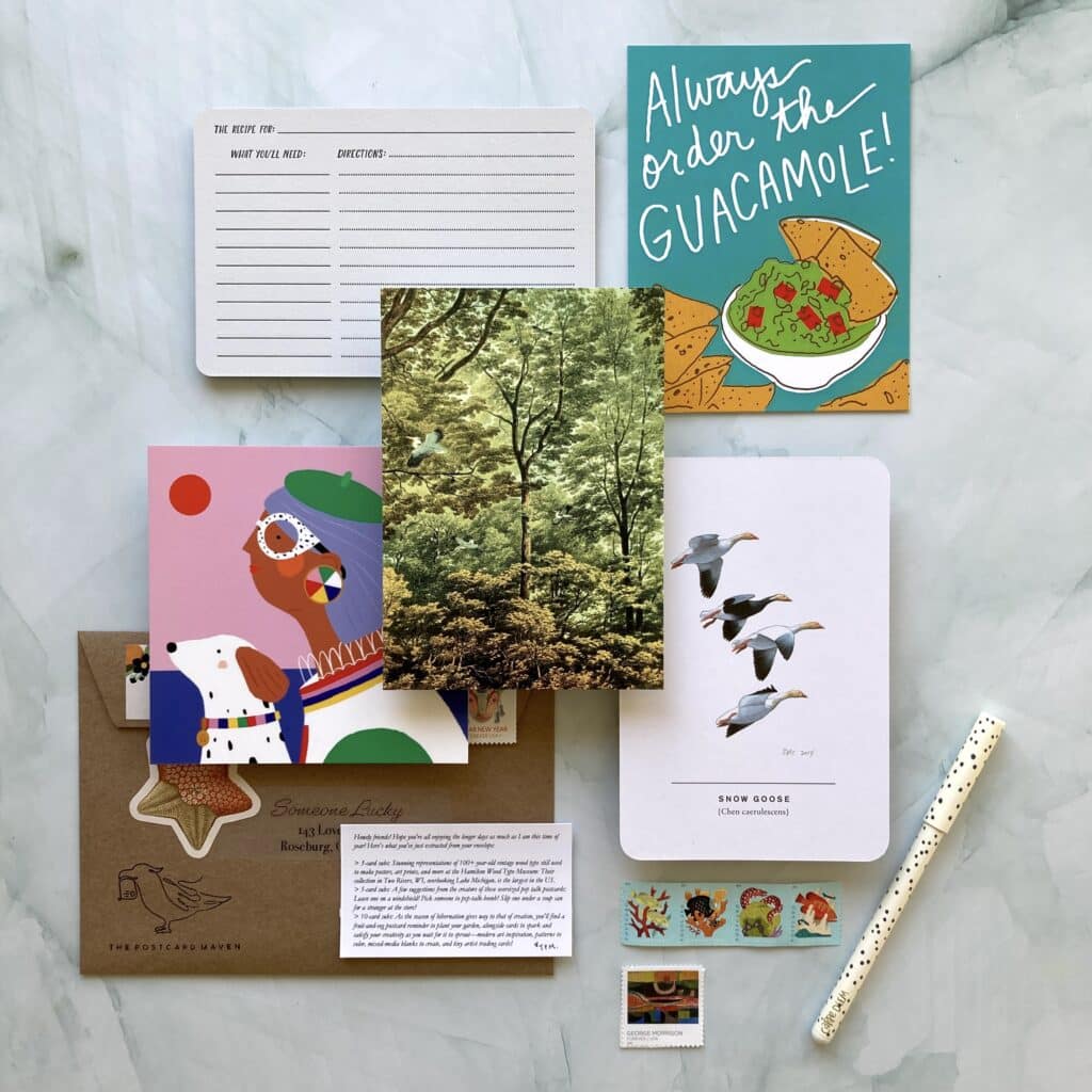 Monthly Postcard Subscription The Postcard Maven
